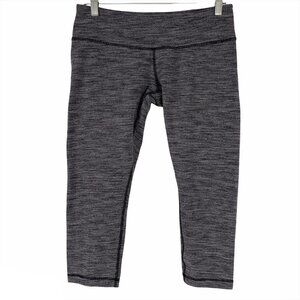 Lululemon Wunder Under Crop Leggings Diamond Jacqu